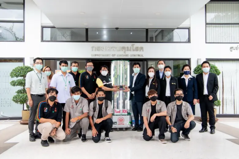 ศ.ดร.สุชาติ เซี่ยงฉิน อธิการบดี พร้อมด้วย...