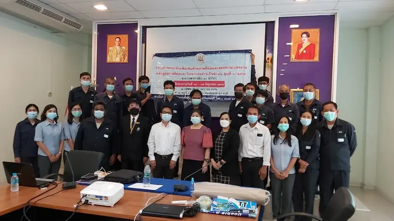 สำนักงานพัฒนาฝีมือแรงงานลพบุรี ดำเนินการฝ...