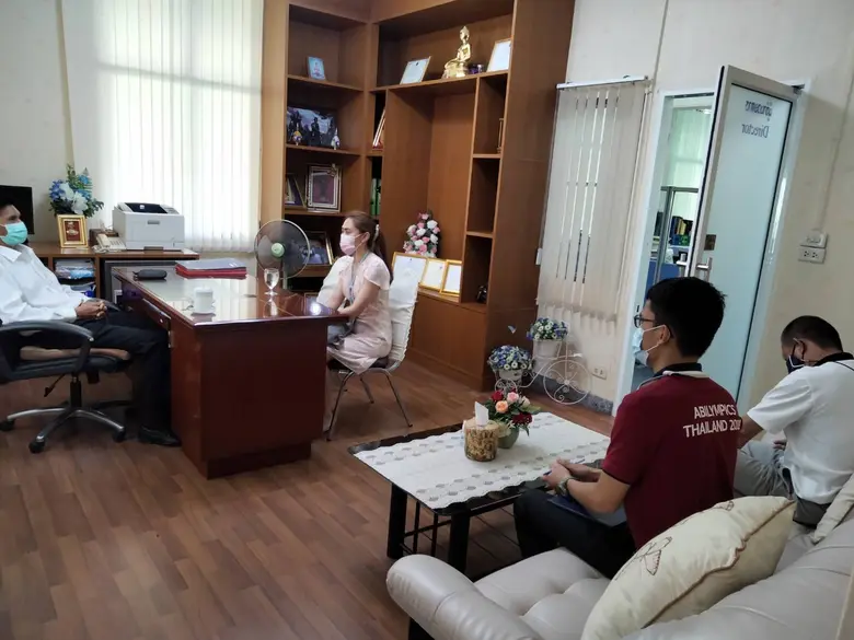 สนพ.เพชรบูรณ์ มอบเงินช่วยเหลือหรืออุดหนุนกองทุนพัฒนาฝีมือแรงงาน ให้แก่บริษัท แปซิฟิค ไบโอเทค จำกัด ที่ฝึกอบรมให้กับลูกจ้างเกินกว่าร้อยละ 70 %