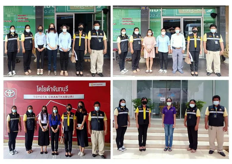 สนพ.จันทบุรี เข้าตรวจเยี่ยมสถานประกอบกิจการ ภายใต้พระราชบัญญัติส่งเสริมการพัฒนาฝีมือแรงงาน พ.ศ. 2545 และที่แก้ไขเพิ่มเติม