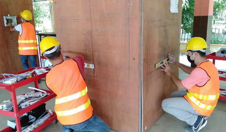 สนพ.พช.ดำเนินการทดสอบมาตรฐานฝีมือแรงงาน ช่างไฟฟ้าภายในอาคาร ระดับ 1