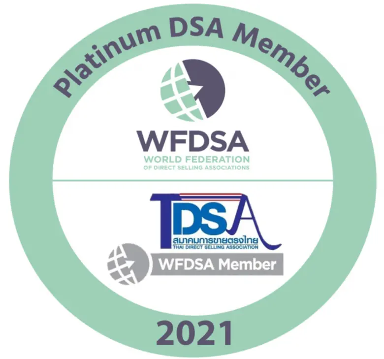 สมาคมการขายตรงไทยได้รับรางวัล "มาตรฐานสมา...