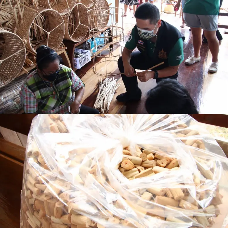 "วราวุธ" เดินหน้ากระตุ้นเศรษฐกิจสีเขียว หนุนผลิตและใช้ผลิตภัณฑ์กันกระแทกจากผักตบชวา ทดแทนเม็ดโฟม ไปรษณีย์-เคอร์รี่ ขานรับ พร้อมสนับสนุน