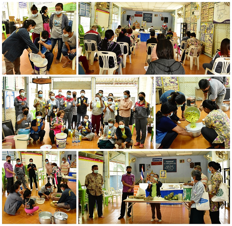 กลุ่มเหล็กสหวิริยา ร่วมกับผู้นำชุมและชาวบ...