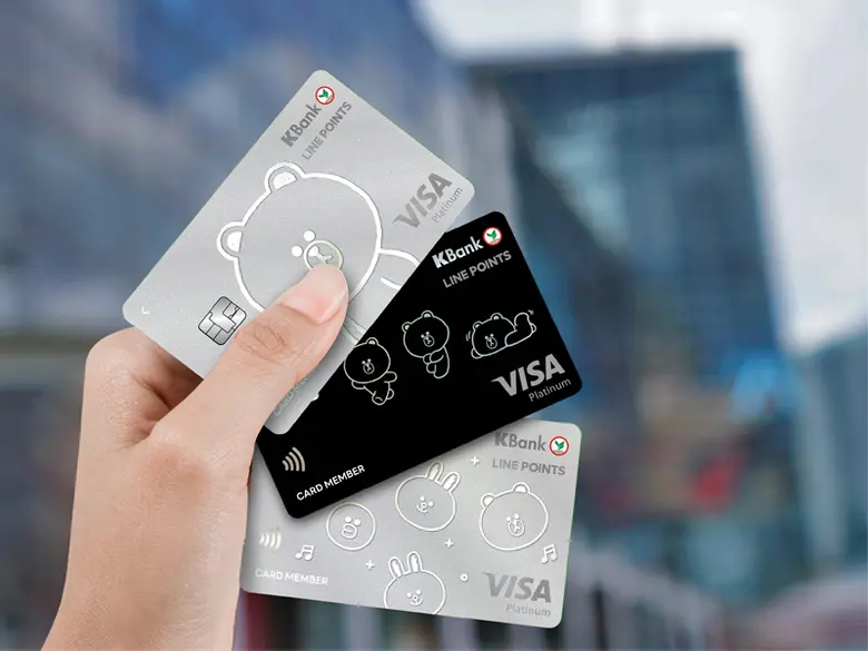 KBank teams with Rabbit LINE Pay in launching "LINE POINTS Credit Card" Featuring LINE FRIENDS characters to tap into new generation