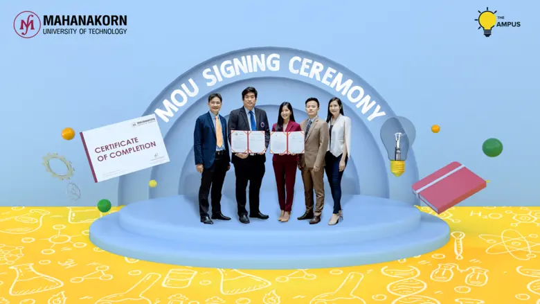 "THE CAMPUS" (เดอะ แคมปัส) จับมือ "มหาวิทยาลัยเทคโนโลยีมหานคร" เปิดมิติใหม่ของการเรียนรู้ที่เป็นมากกว่าคอร์สเรียนออนไลน์ ปฏิวัติทุกขีดจำกัดของการเรียนไปสู่ยุคใหม่ของการศึกษา