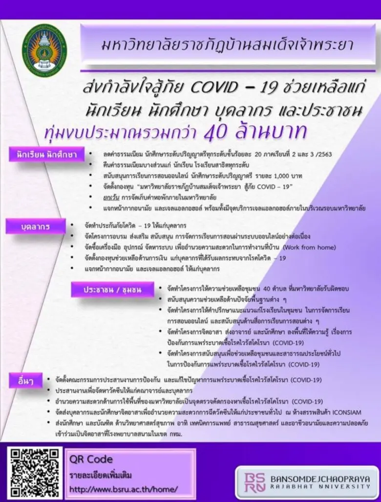 มบส.ทุ่ม 40 ล้านบาท บูรณาการเยียวยาปัญหาโ...