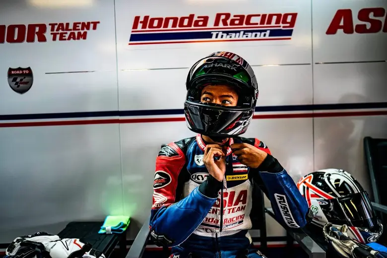 แรงต่อเนื่อง! "ก๊องส์-ธัชกร" ยึดท็อป 5 เปิดหัวรอบซ้อม โมโตทรี จูเนียร์ ที่โปรตุเกส