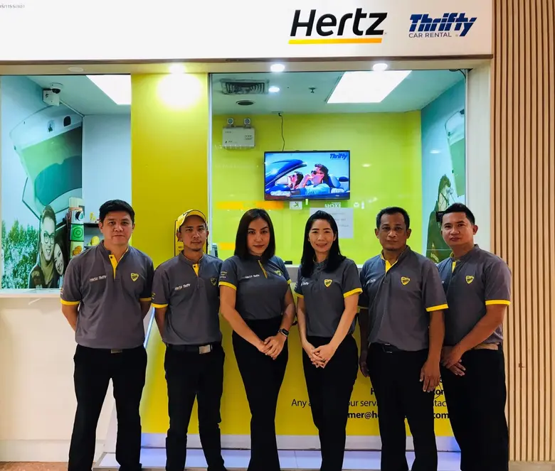 Hertz (เฮิร์ซ) และ Thrifty (ทริฟตี้) แบรน...