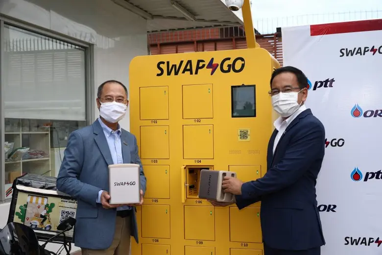 ปตท. จับมือ โออาร์ เปิดตัว  Swap & Go สถานีสลับแบตเตอรี่มอเตอร์ไซค์ไฟฟ้า ทางเลือกใหม่เพื่อสังคมเมือง