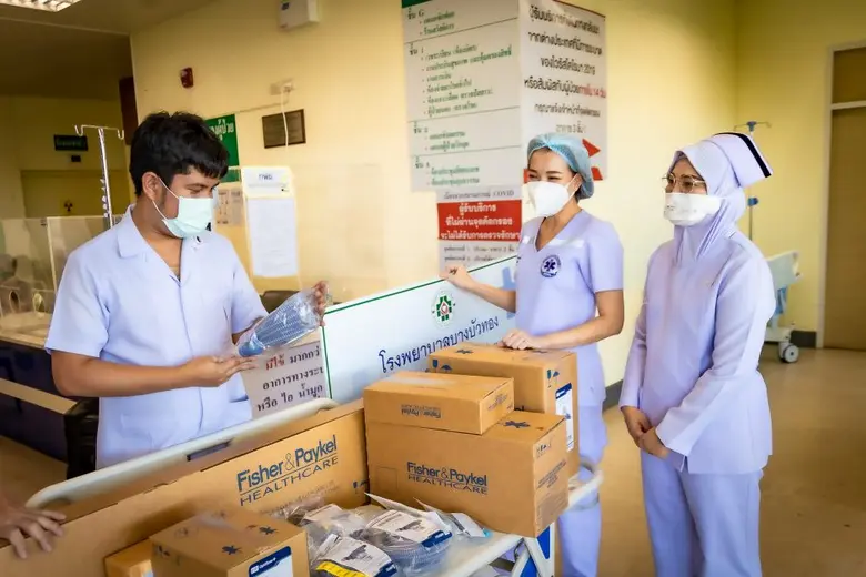 Panthera Group และจูราสสิก รีสอร์ท แอนด์ ฟิชชิ่ง ปาร์ค จับมือพร้อมใจ บริจาคเครื่องช่วยหายใจมูลค่า 2.5 ล้านบาท ให้กับวอร์ดผู้ติดเชื้อโควิด-19 ตามโรงพยาบาลต่าง ๆ ทั่วไทย