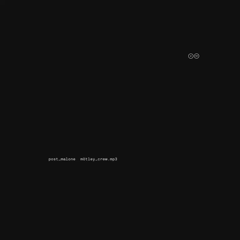 พร้อมซิ่งกันหรือยัง!!! "Post Malone" แรปเปอร์หนุ่มซุปตาร์ คัมแบ็คมาพร้อม เพลงใหม่ "Motley Crew" แถมมิวสิควิดีโอเท่ๆ จากธีม NASCAR