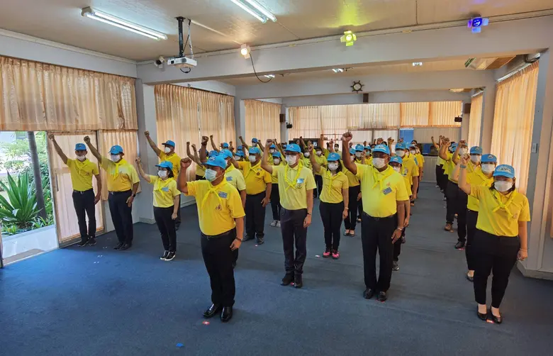 สนพ.แพร่ จัดพิธีถวายพระพรชัยมงคลเฉลิมพระเกียรติพระบาทสมเด็จพระเจ้าอยู่หัว รัชกาลที่ 10