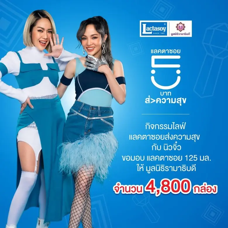 แลคตาซอย เดินหน้าจัดกิจกรรมอย่างต่อเนื่อง โดยล่าสุด...