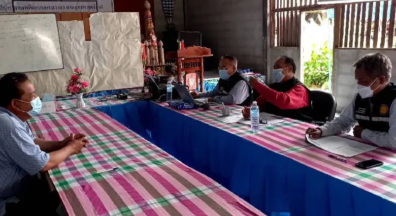 สพร. 7 อุบลฯ ประเมินความรู้ความสามารถสัญจรให้ผู้ได้รับผลกระทบจาก COVID - 19