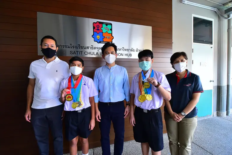 นักเรียนโรงเรียนสาธิตจุฬาฯ สร้างสรรค์นวัต...