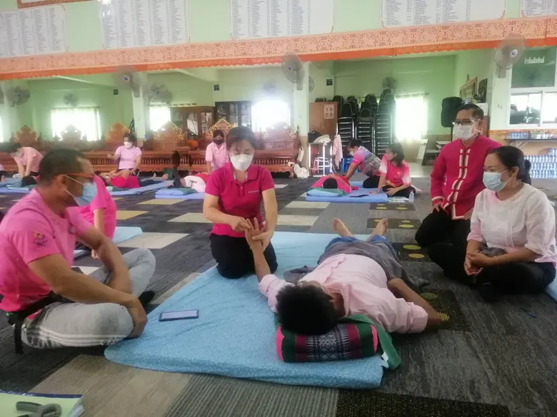 สนพ.พะเยา ร่วมบูรณาการกับ ม.พะเยา จัดฝึกอบรม พนักงานนวดแผนไทย