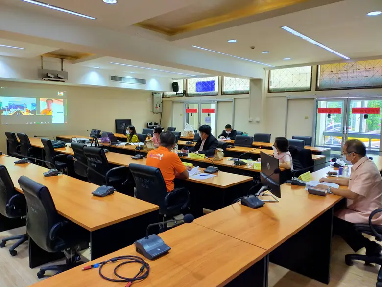 สถาบันพัฒนาฝีมือแรงงาน 5 นครราชสีมา จัดประชุมคณะอนุกรรมการพัฒนาแรงงานและประสานงานการฝึกอาชีพจังหวัด (กพร.ปจ.)