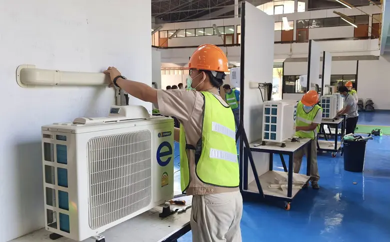 ก.แรงงาน ร่วมไทยซัมซุง พัฒนาช่างแอร์ ชวนทดสอบเป็นช่างไลเซนส์