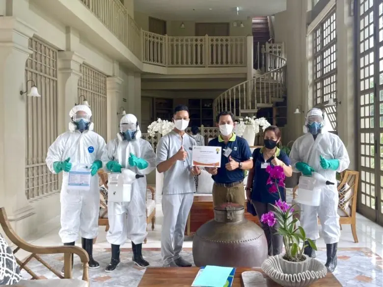 "PRAPAT"  จัดแคมเปญฉีดฆ่าเชื้อ รับ "อันดามัน แซนด์บ็อกซ์"