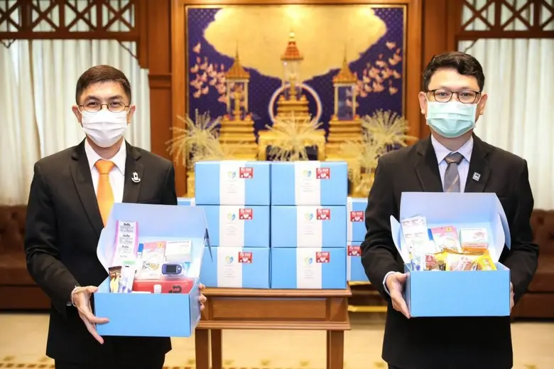 ธอส. มอบเงิน 900,000 บาท สนับสนุนโครงการ Covid Home Care  ให้แก่ สมาคมสมาพันธ์สถานประกอบการเพื่อสุขภาพและผู้สูงอายุ