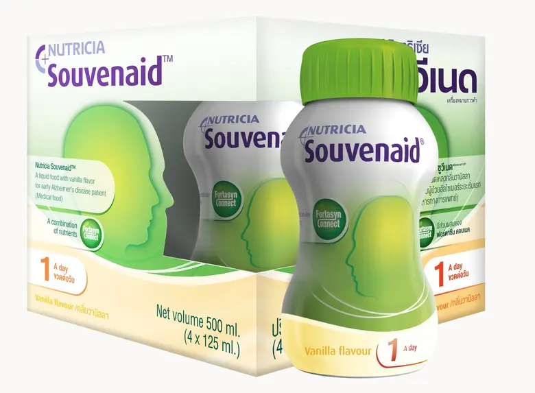 ดานอน สเปเชียลไลซ์ นิวทริชั่น เปิดตัว SouvenaidTM (ซูวีเนด) อาหารทางการแพทย์สำหรับผู้ที่มีอาการอัลไซเมอร์ระยะเริ่มแรก