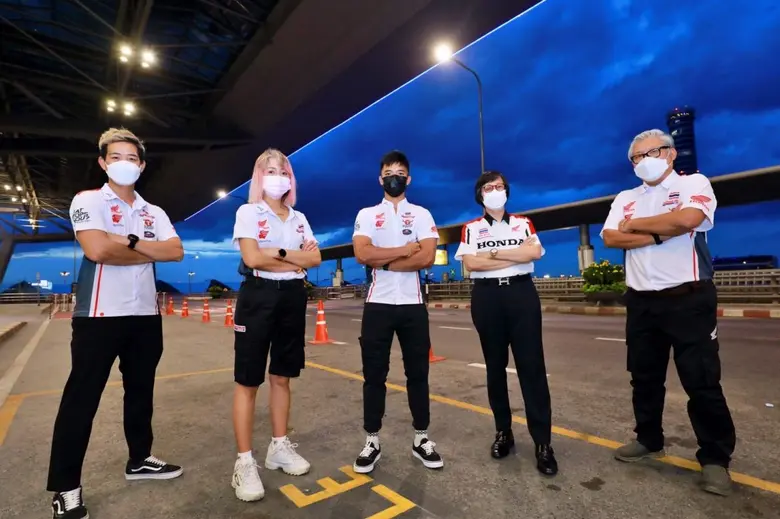 "ฮอนด้า" ผู้นำวงการมอเตอร์สปอร์ตไทย พยายา...