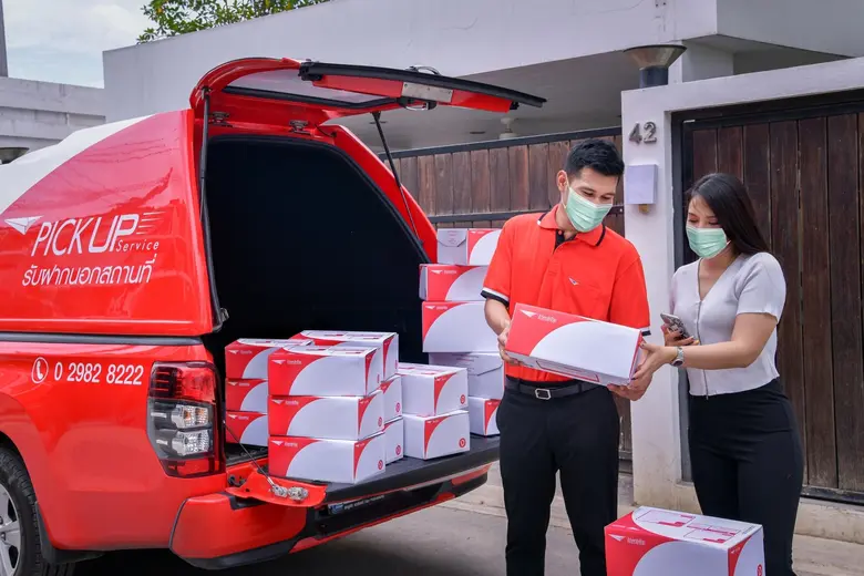 บริษัท ไปรษณีย์ไทย จำกัด ในฐานะหน่วยงานขน...