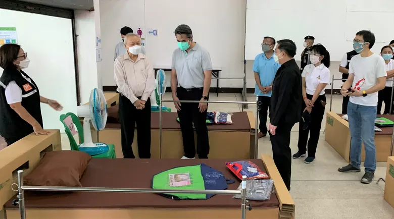 ศรีเทพไทยหนุนสำนักงานเขตบางนาและกรมอุตุวิทยา สมทบทุนสร้างศูนย์พักคอยบางนาจุดที่ 2