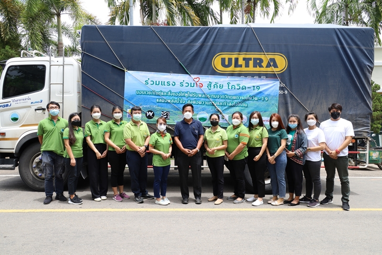 สวพส. ร่วมแรง ร่วมใจ มอบเวชภัณฑ์และเครื่อ...
