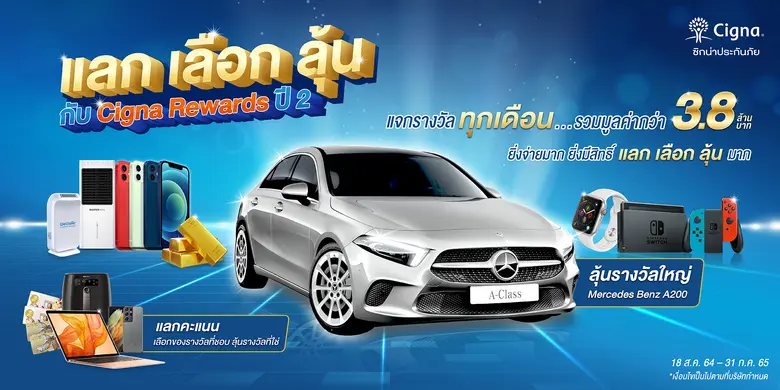 ซิกน่าประกันภัย ออกแคมเปญสุดยิ่งใหญ่แห่งป...