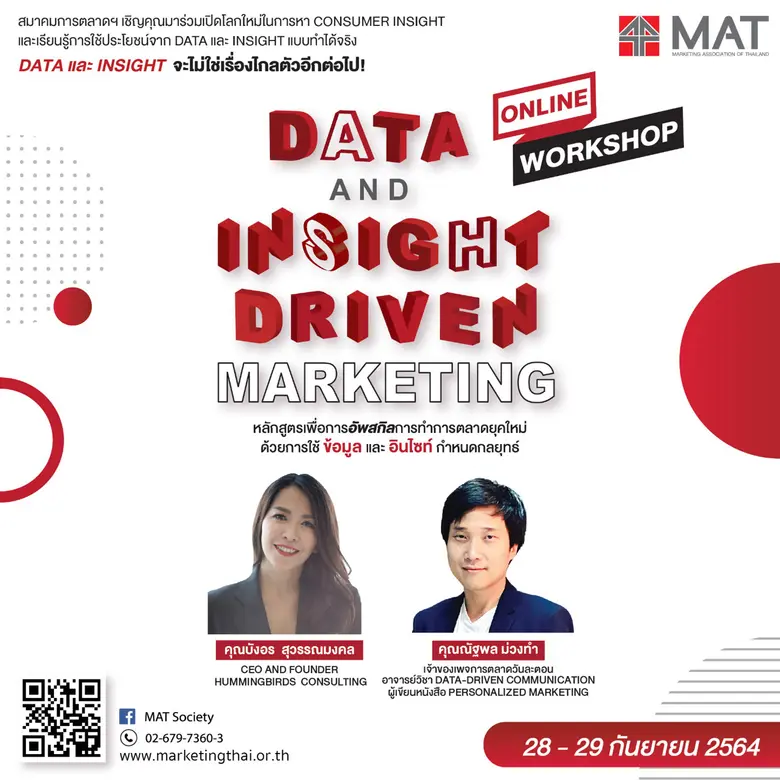 หลักสูตรเพื่อการอัพสกิลการทำการตลาดยุคใหม...