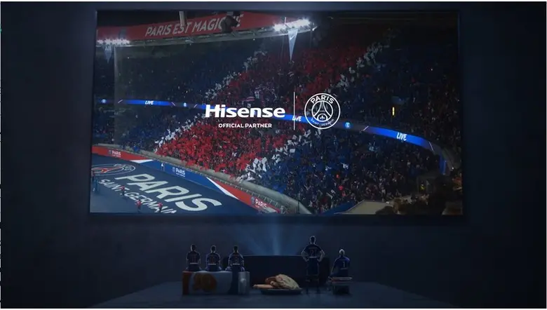 Hisense ก้าวสู่การเป็นพันธมิตรสโมสรปารีส แซงต์-แชร์กแมงปีที่สอง