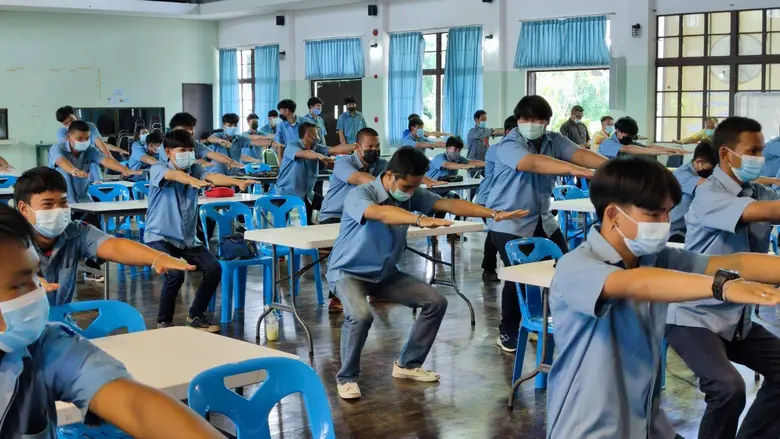 สพร.7อุบลฯ จัดอบรมเสริมสร้างนิสัยอุตสาหกรรมก่อนออกฝึกงาน