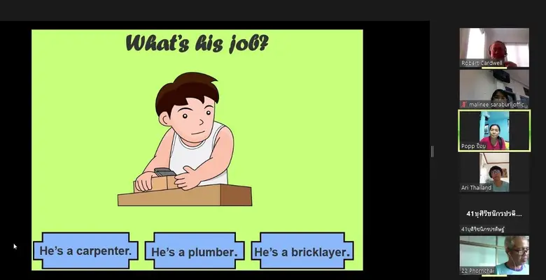 สนพ.สระบุรี เร่งพัฒนาฝีมือแรงงานอบรมภาษาอังกฤษเพื่อการสื่อสาร