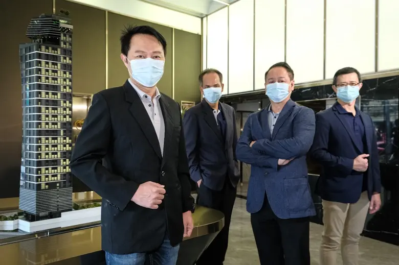 พฤกษา เดินหน้าลงเสาเข็มคอนโด The Tree Victory Monument  พร้อมมาตรการบับเบิ้ลแอนด์ซีลคุมเข้มโควิด