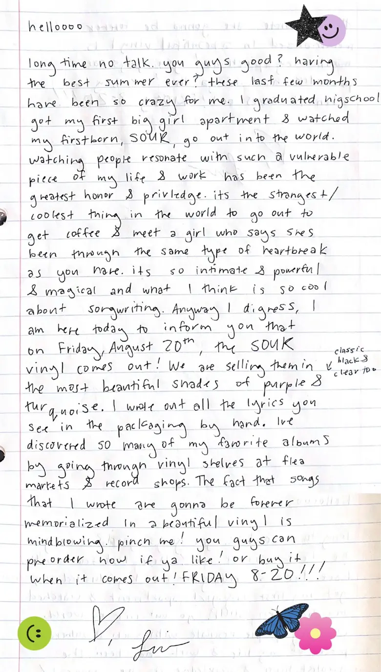 ซูเปอร์สตาร์ระดับโลก "Olivia Rodrigo" กลับมาทวงบัลลังก์ชาร์ตอีกครั้ง!! ปล่อย MV ใหม่ "brutal" และประกาศเปิดจองไวนิลอัลบั้ม "SOUR" สุดเก๋!!