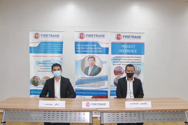 นายปฤณ บุรีคำ ผู้จัดการฝ่ายขายระบบดับเพลิ...