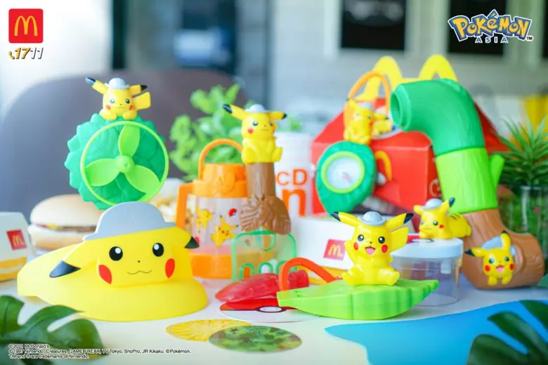 ชวนนักสำรวจตัวน้อยสะสมอุปกรณ์คู่ใจสุดน่ารักจากพิคาชู  ในแฮปปี้มีลชุดใหม่ล่าสุดจากแมคโดนัลด์