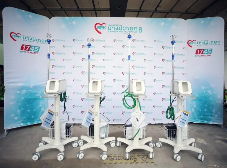 โออาร์ มอบเครื่องช่วยหายใจชนิด High Flow สนับสนุนโรงพยาบาลในเครือบางปะกอก  ดูแลผู้ป่วยโควิด-19