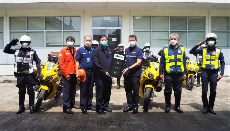 บมจ.ทางด่วนและรถไฟฟ้ากรุงเทพ (BEM) มอบจัก...