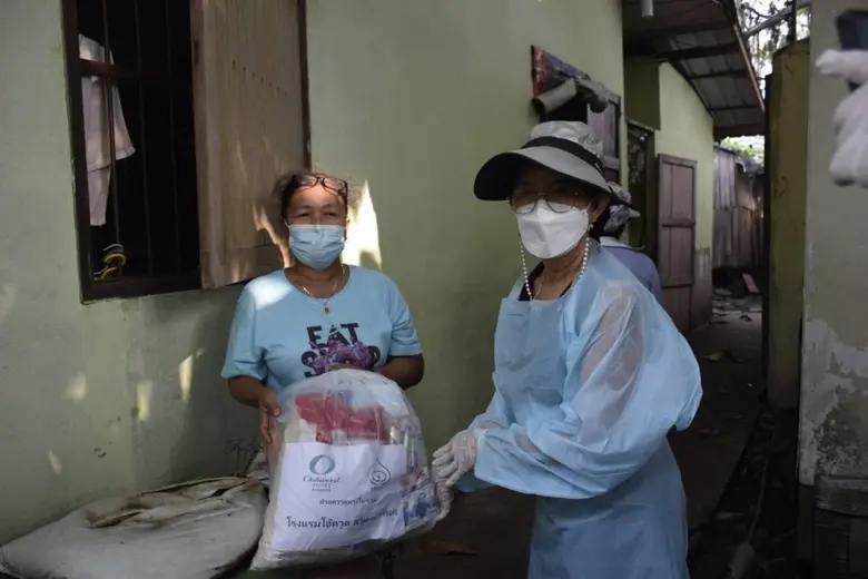 ขอบคุณแขก และผู้บริจาคผู้ใจดี ให้กับโครงก...