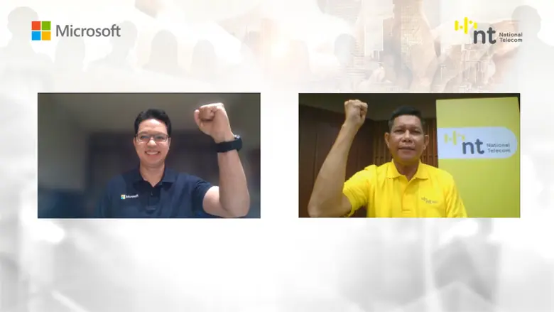 ไมโครซอฟท์จับมือ NT ใช้เทคโนโลยีดิจิทัล ยกระดับศักยภาพการแข่งขันให้กับประเทศไทย
