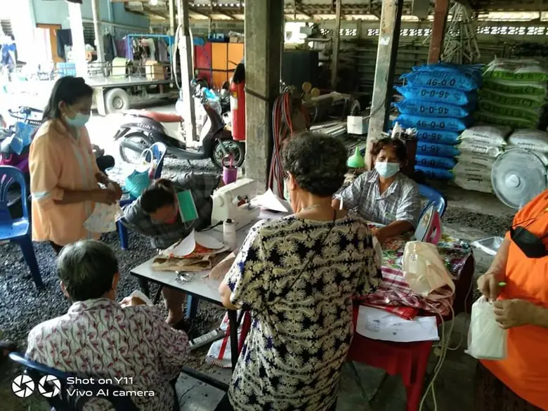 สนพ.สระบุรี ฝึกอบรมเพิ่มทักษะให้กับกลุ่มผู้สูงอายุ