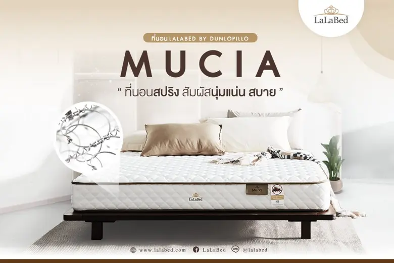 ลาล่าเบด (LaLaBed) แบรนด์ที่นอนในเครือ Du...