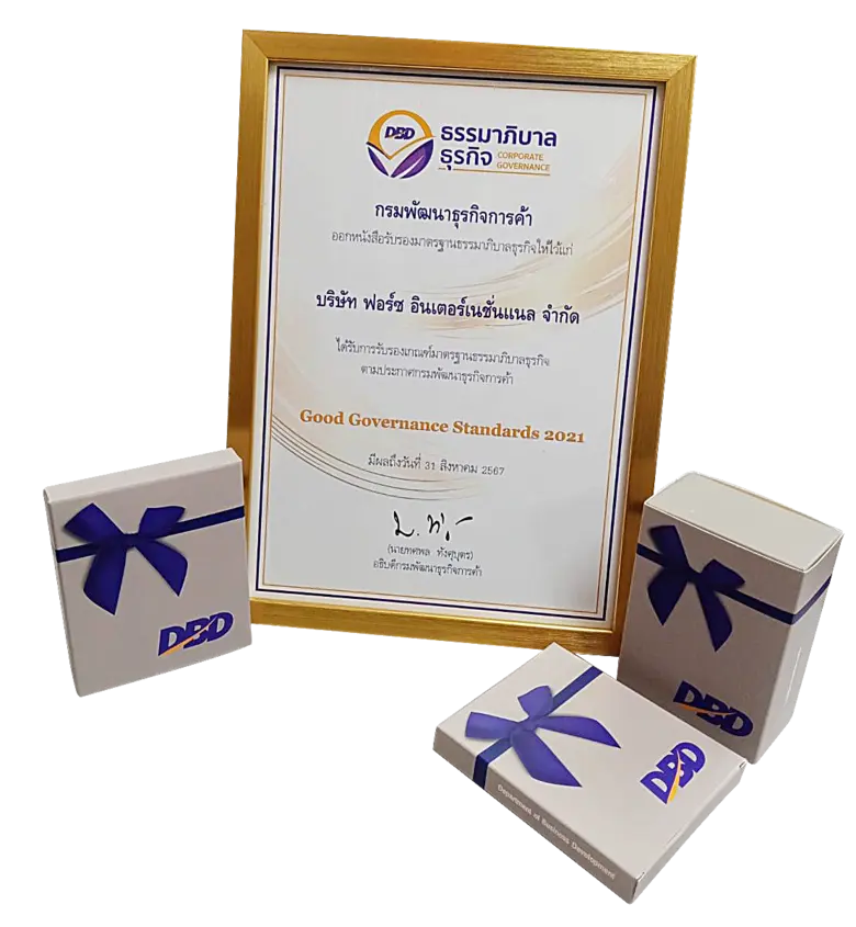 FORCE ต้นแบบธุรกิจความโปร่งใส ด้วยมาตรฐานธรรมาภิบาลธุรกิจ ปี 2564