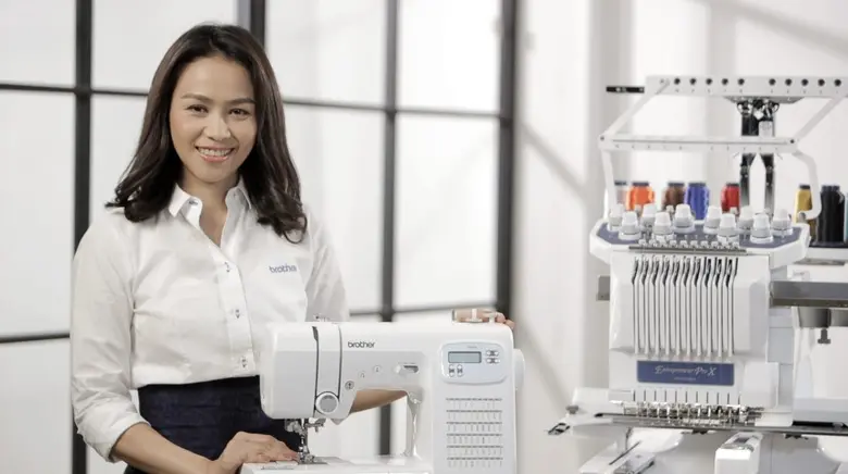 บราเดอร์ สั่งนำเข้าจักรกึ่งอุตสาหกรรมรุ่น...