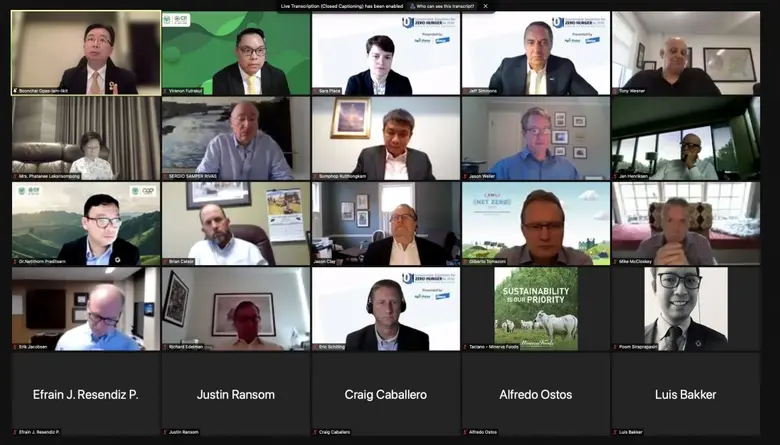 เครือซีพีร่วมแบ่งปันประสบการณ์การขับเคลื่อนระบบอาหารที่ยั่งยืนในเวทีเสวนาอนาคตอุตสาหกรรมโปรตีนจากสัตว์