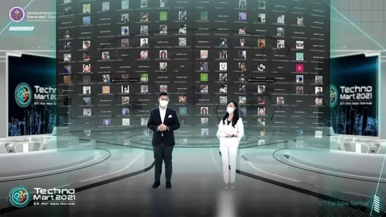 SIM AGENCY SPU โชว์ศักยภาพคนเบื้องหลัง! จัดงาน TechnoMart 2021 "STI For New Normal" ในรูปแบบ ONLINE ให้กับกระทรวง อว.