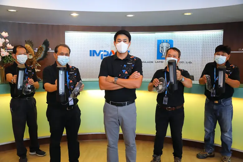 อิมแพ็ค สร้างทีม Innovation Project สร้างสรรค์นวัตกรรมป้องกันโควิด-19
